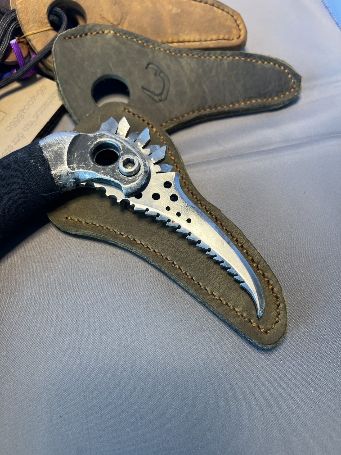 Steil: Ice tool cover leather (Medium)